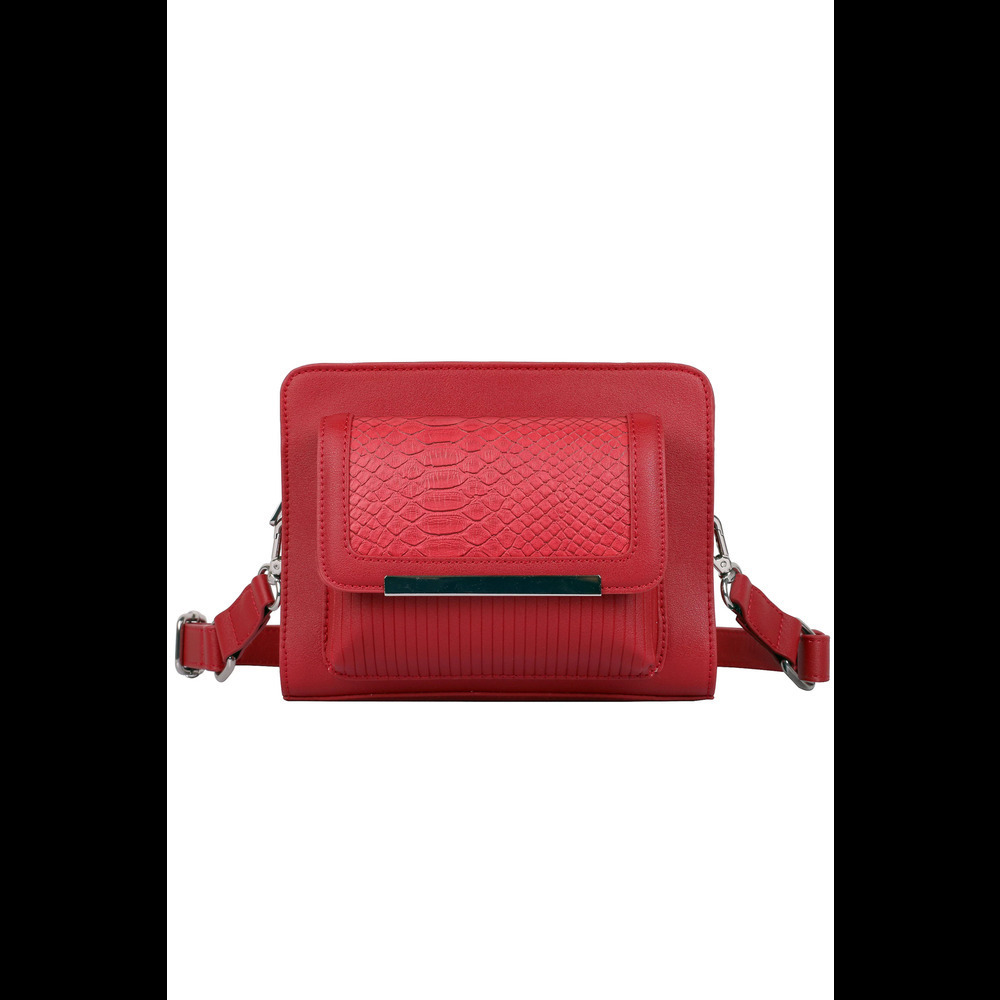 Karla Hanson Rachel City Crossbody Bag with RFID Protection Red